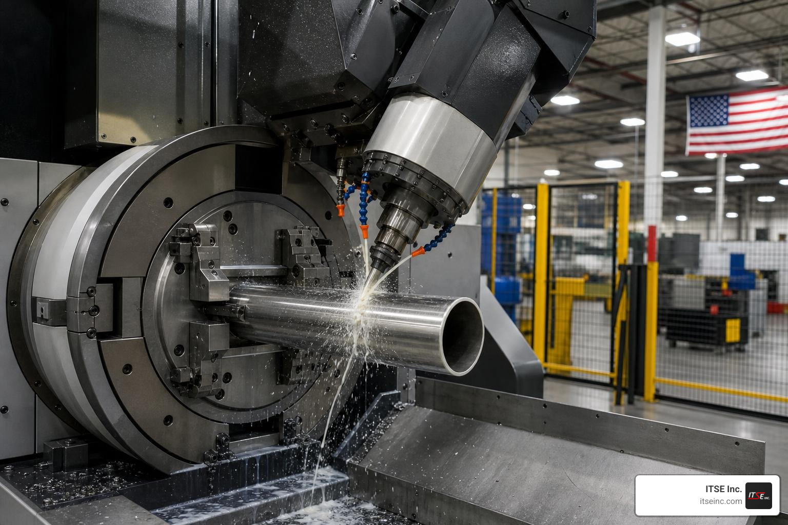 5-axis CNC tube equipment